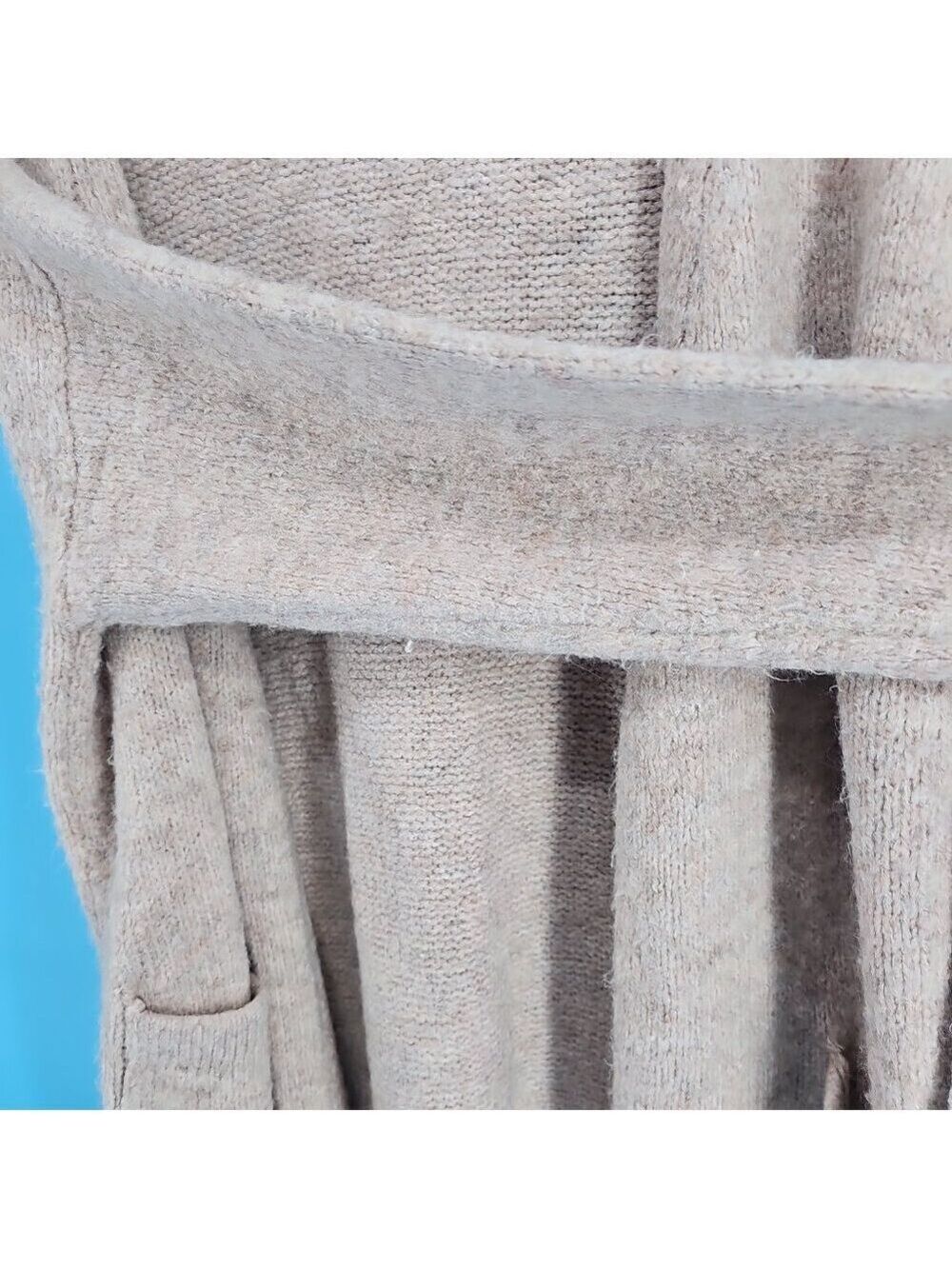 ✨ Debut Cozy Fringe Hem Cardigan – Size L ✨ - Picture 6 of 11